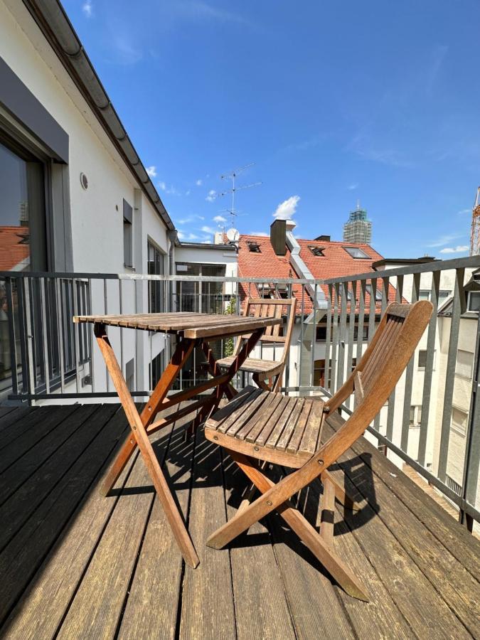 Stadtflair Freising - Moderne Wohnung Im Zentrum Exterior foto